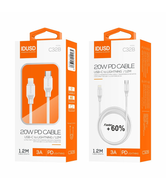 Typ C auf Lightning-Ladekabel 1,2 m