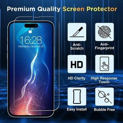 Displayschutz aus gehärtetem Glas für das iPhone